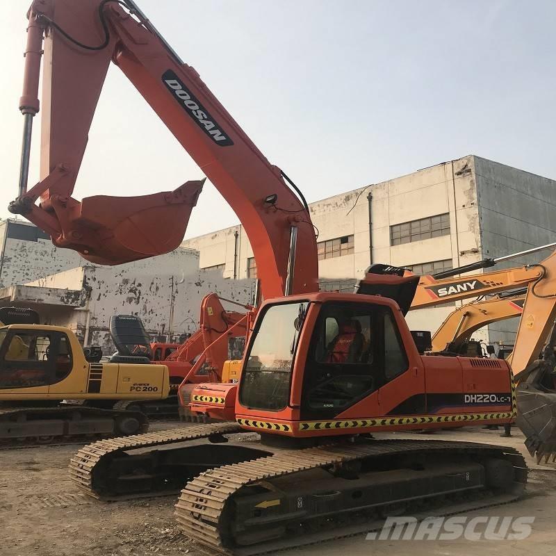 Doosan dh220lc-7 Rupsgraafmachines