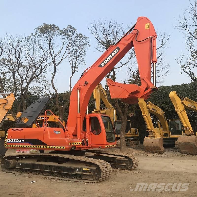 Doosan dh220lc-7 Rupsgraafmachines