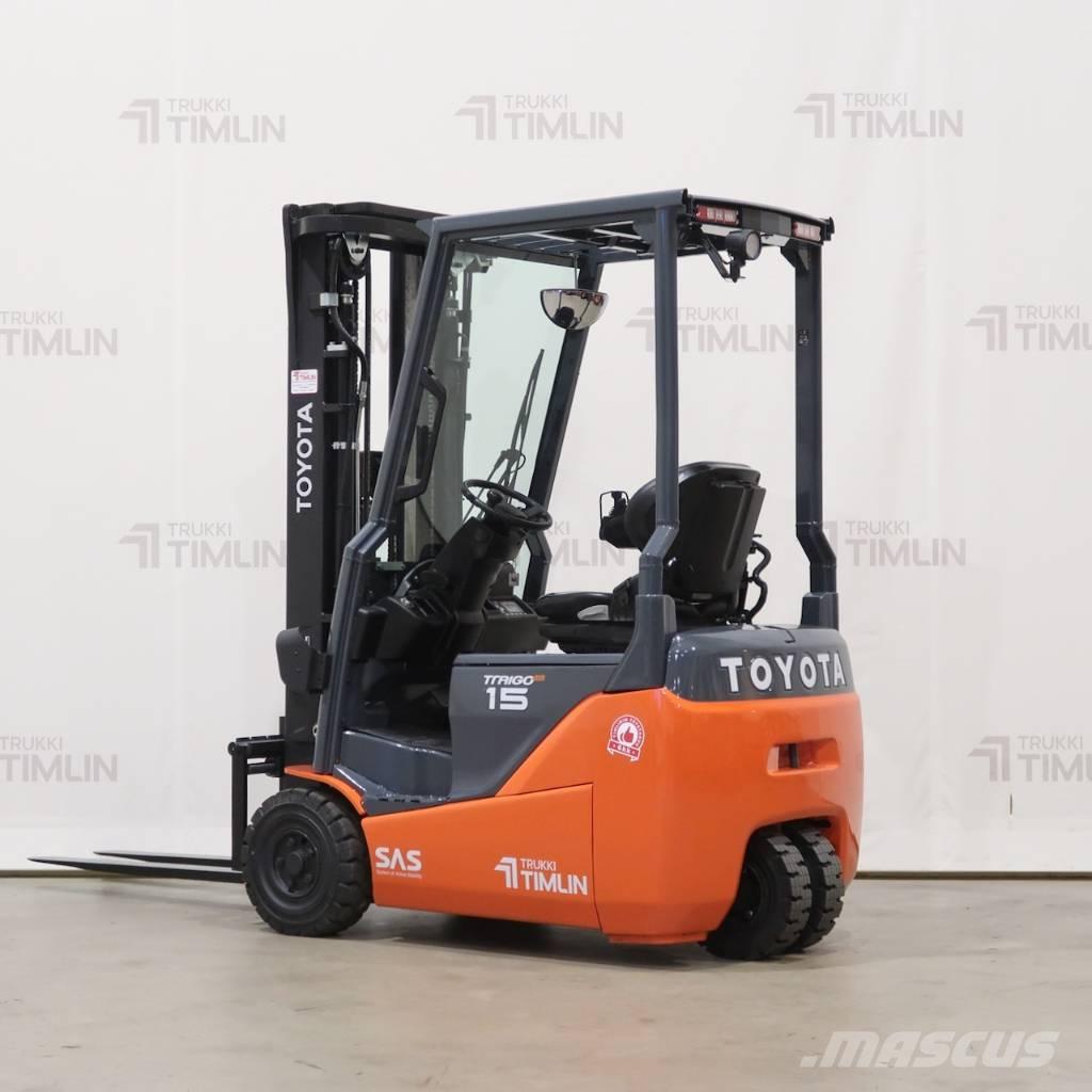 Toyota 8FBE15T Elektrische heftrucks