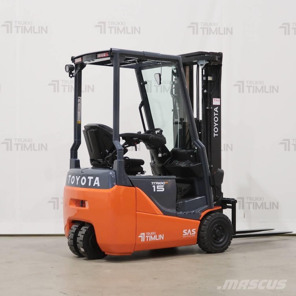 Toyota 8FBE15T Elektrische heftrucks