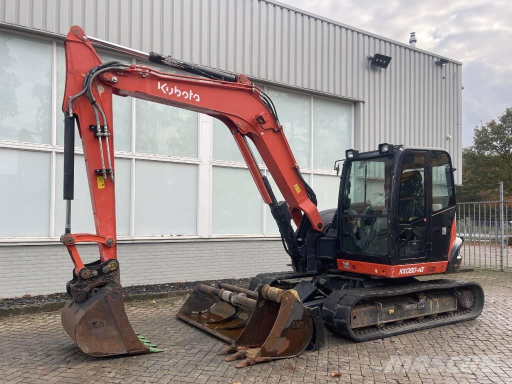 Kubota KX 080-4 CX Midigraafmachines 7t - 12t