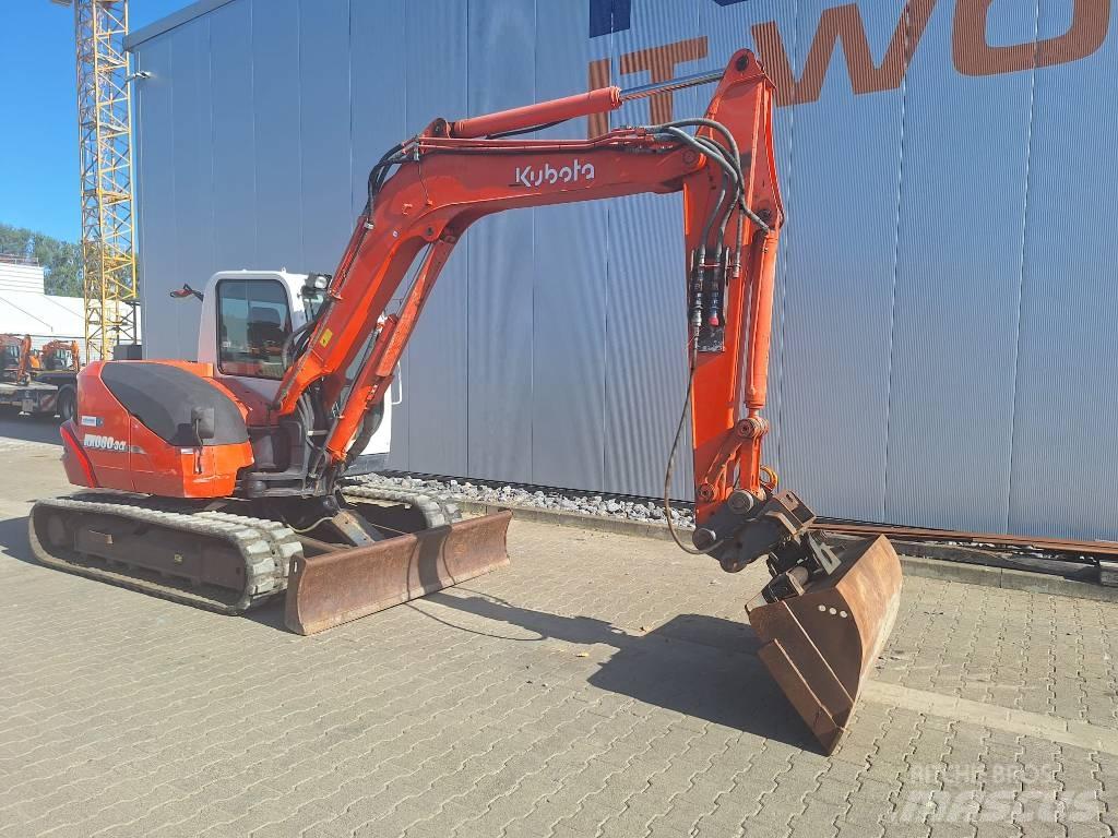 Kubota KX 080-3 Minigraafmachines < 7t