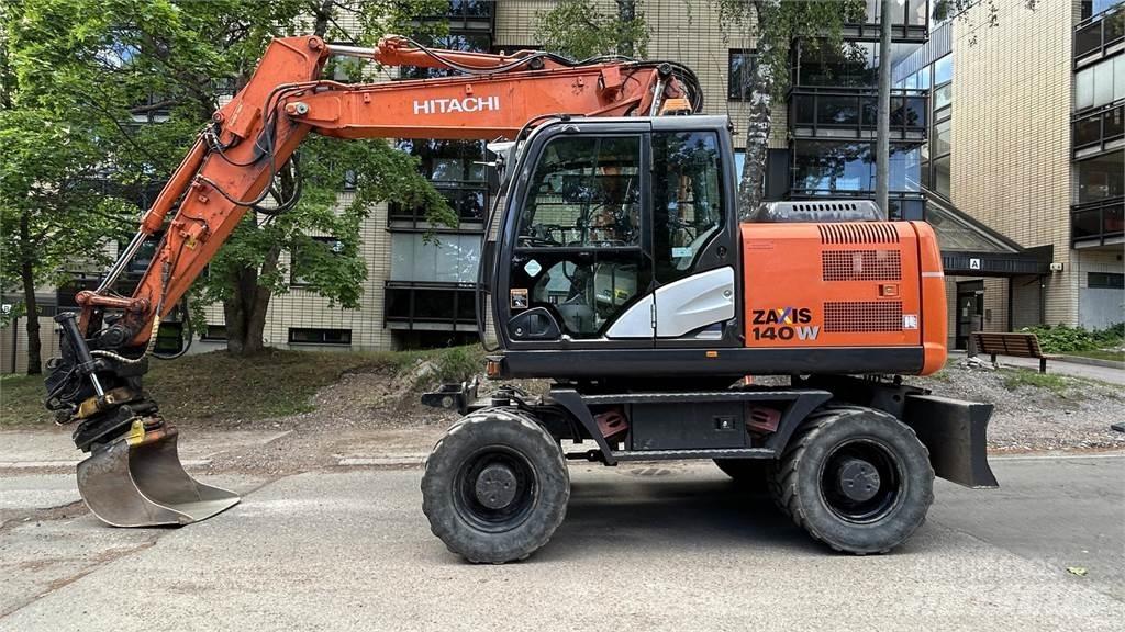 Hitachi ZX140W-5B Wielgraafmachines