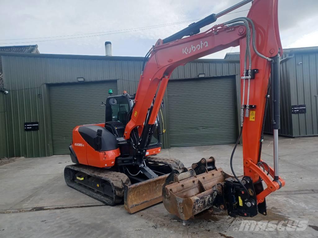 Kubota KX 085-5 Midigraafmachines 7t - 12t