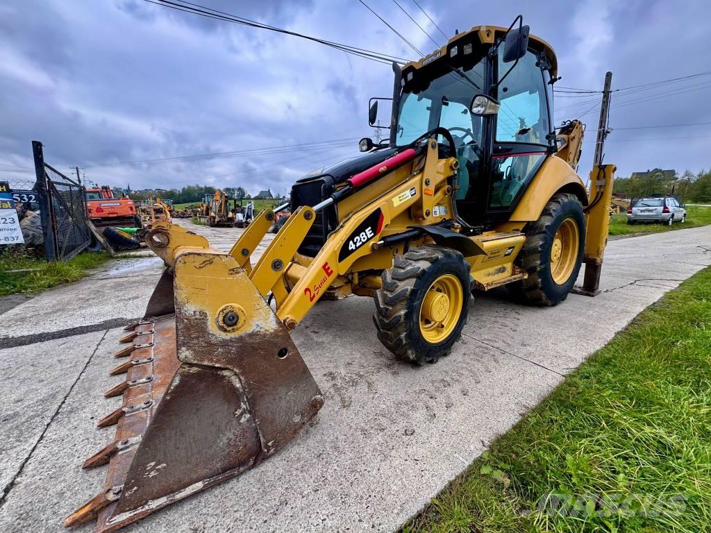 CAT 428 E Graaf-laadcombinaties