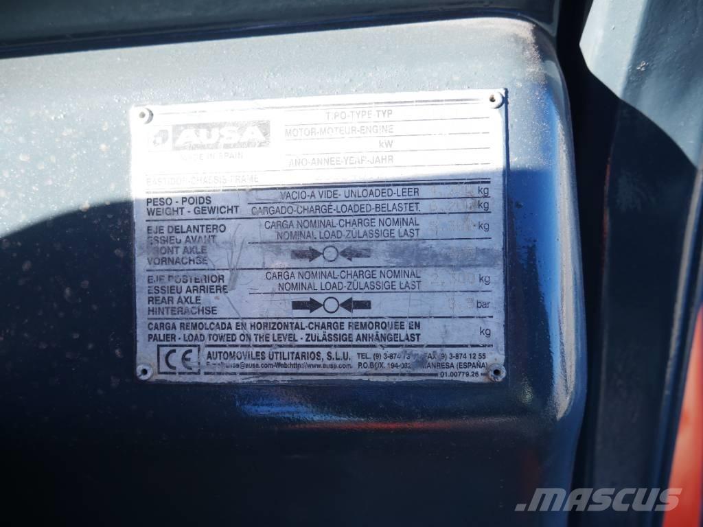 Ausa C 200 H X4 Vorkheftruck voor zwaar terrein