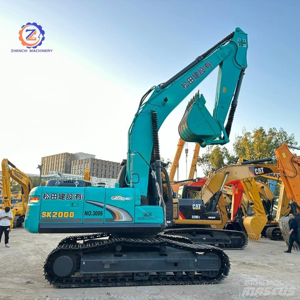 Kobelco SK 200 Rupsgraafmachines