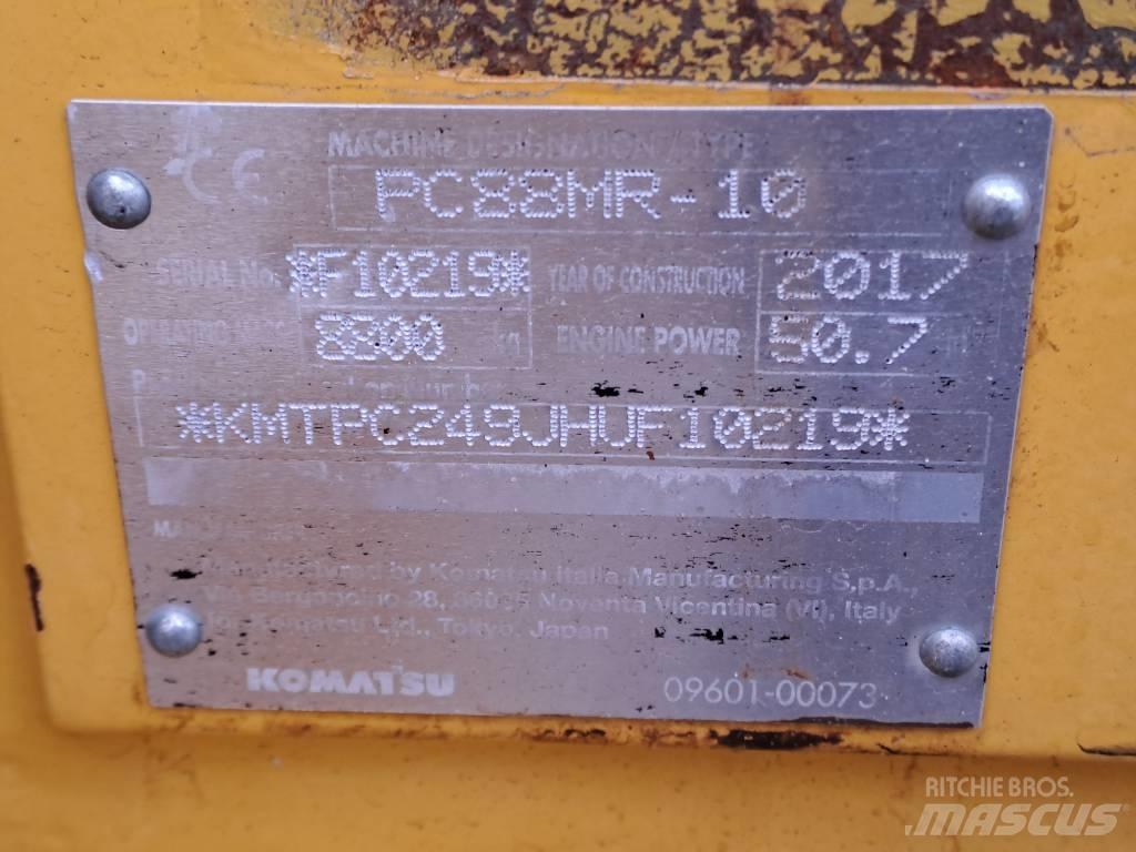 Komatsu PC 88 MR Sleuvengravers