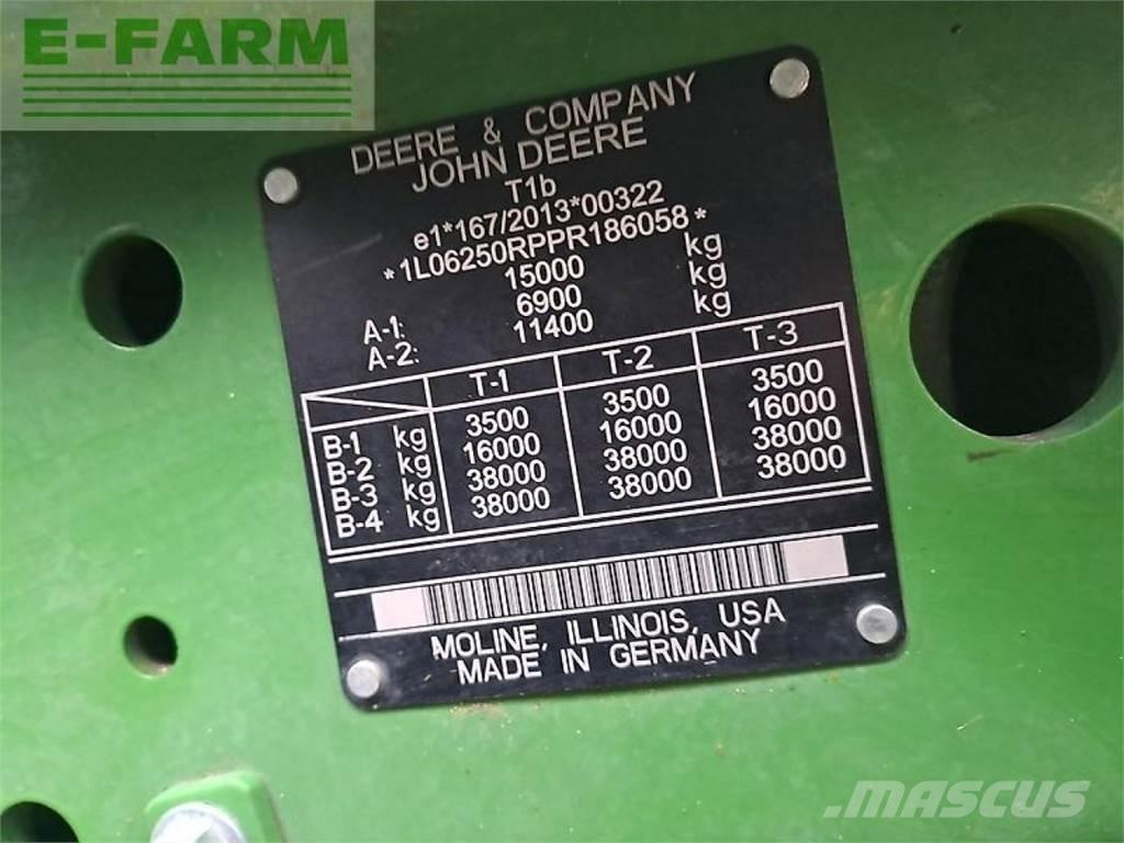John Deere 6r250 Tractoren