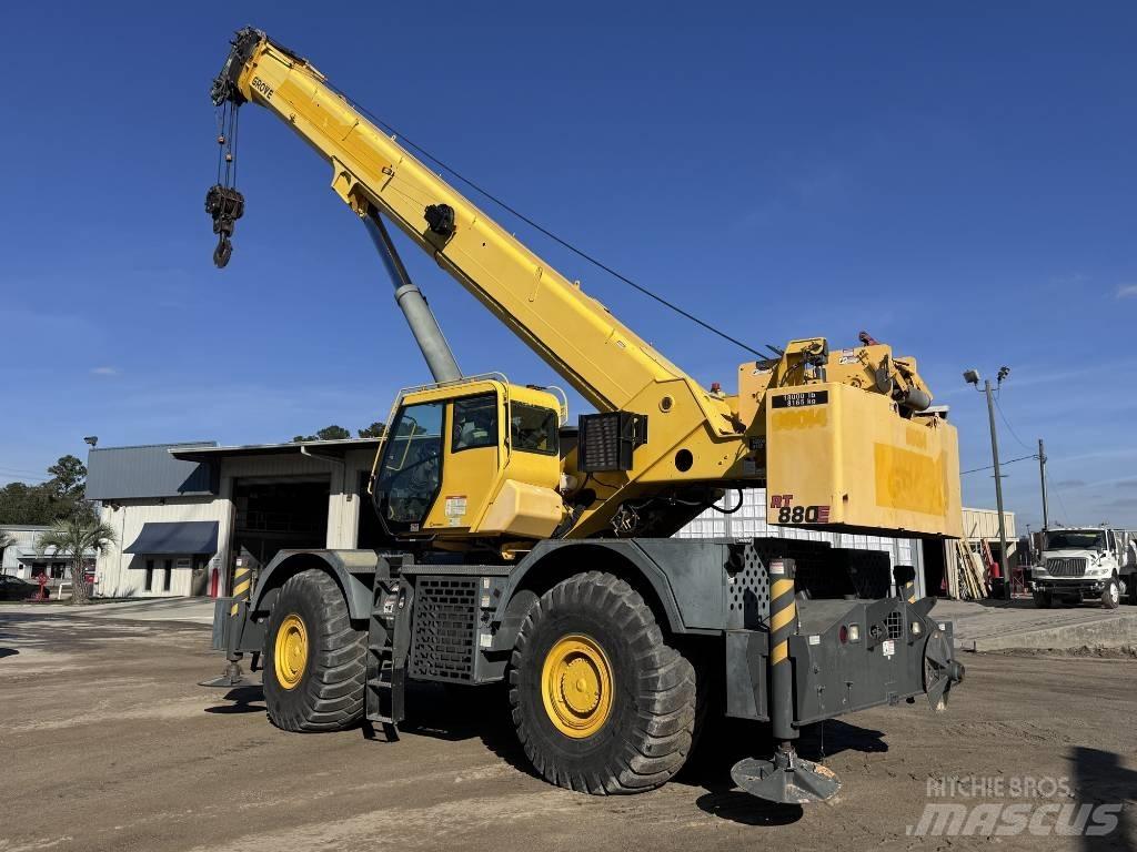 Grove RT 880 E Ruw terrein kranen