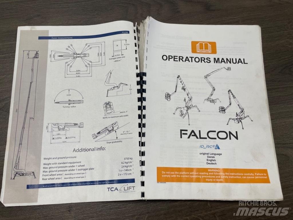 Falcon Spider FS 290 Telescoophoogwerkers