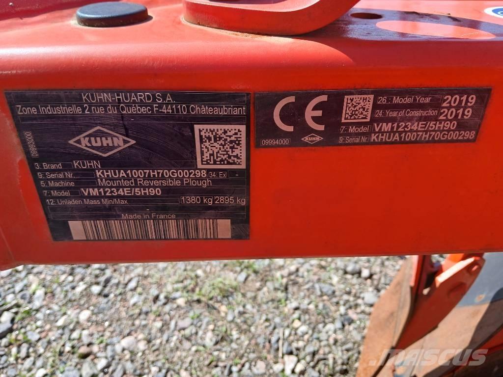 Kuhn Vari-Master 123 Wentelploegen