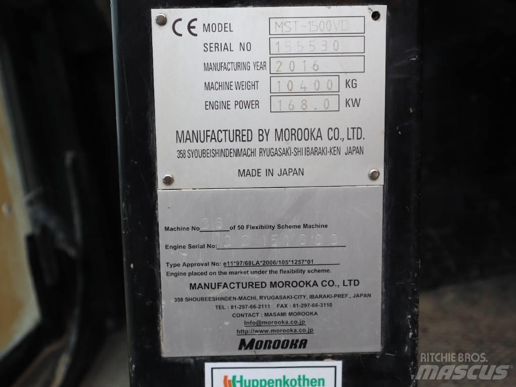 Morooka MST 1500 V D Rupsdumpers