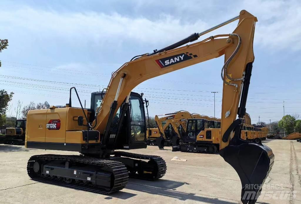 Sany SY 135 Rupsgraafmachines