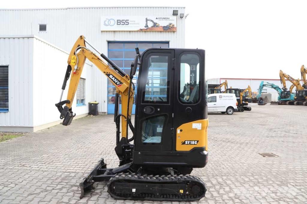 Sany SY 18 C Minigraafmachines < 7t