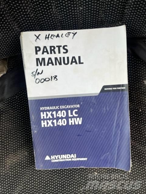 Hyundai HX 140 L Rupsgraafmachines