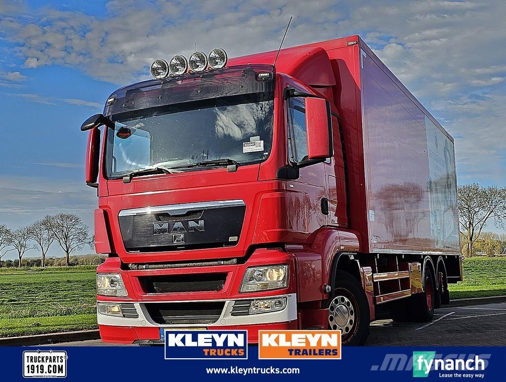 MAN 26.320 TGS Bakwagens met gesloten opbouw