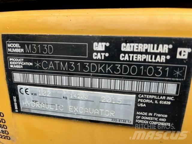CAT M 313 D Wielgraafmachines
