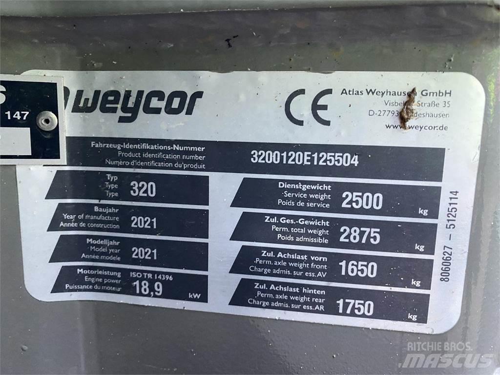 Weycor AR320 Cab Schrank- en knikladers