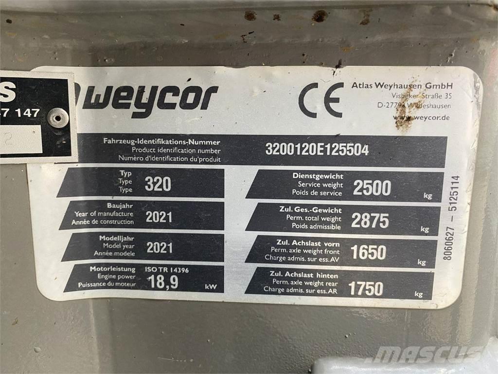 Weycor AR320 Cab Schrank- en knikladers