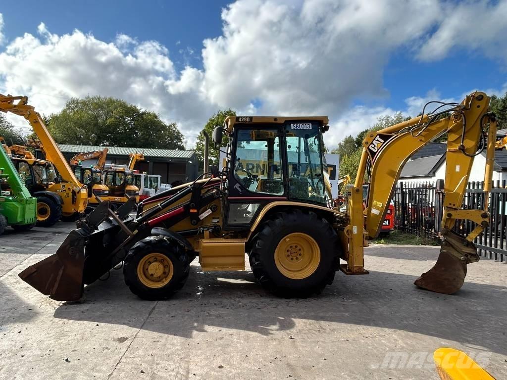 CAT 428 D Graaf-laadcombinaties
