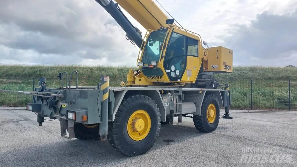 Grove RT 550E Ruw terrein kranen