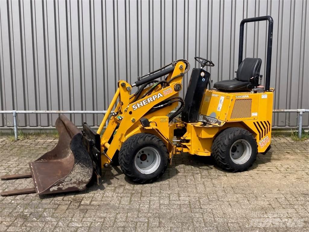 Sherpa 200 Voorladers en gravers