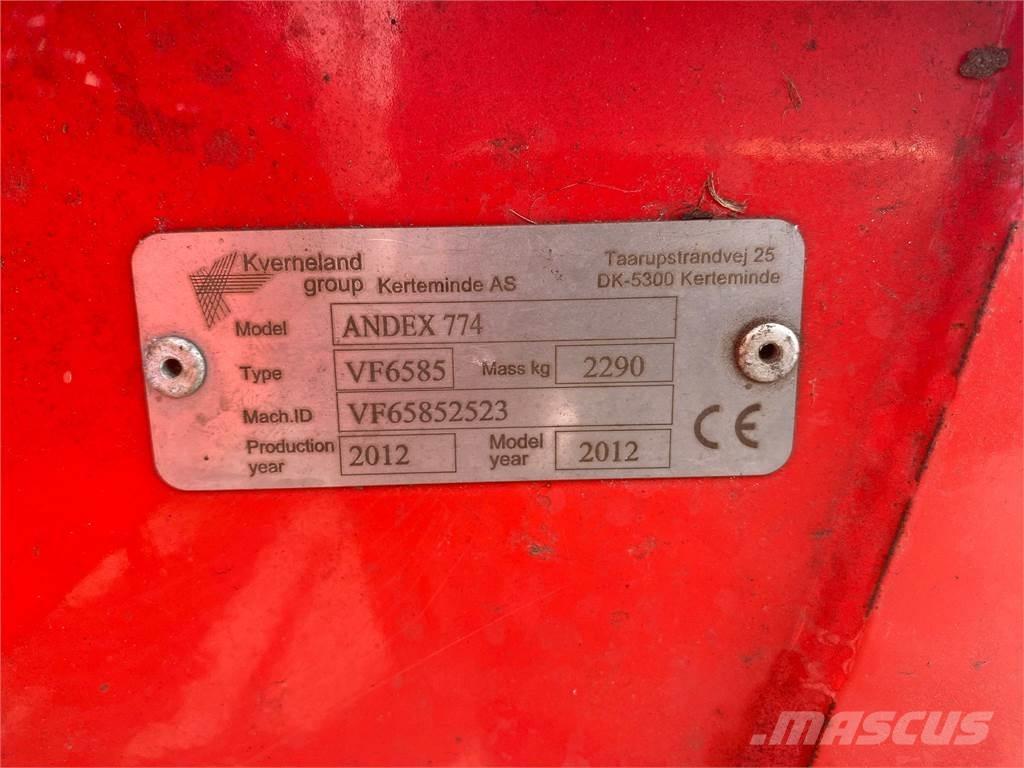 Vicon andex 774 Schudders