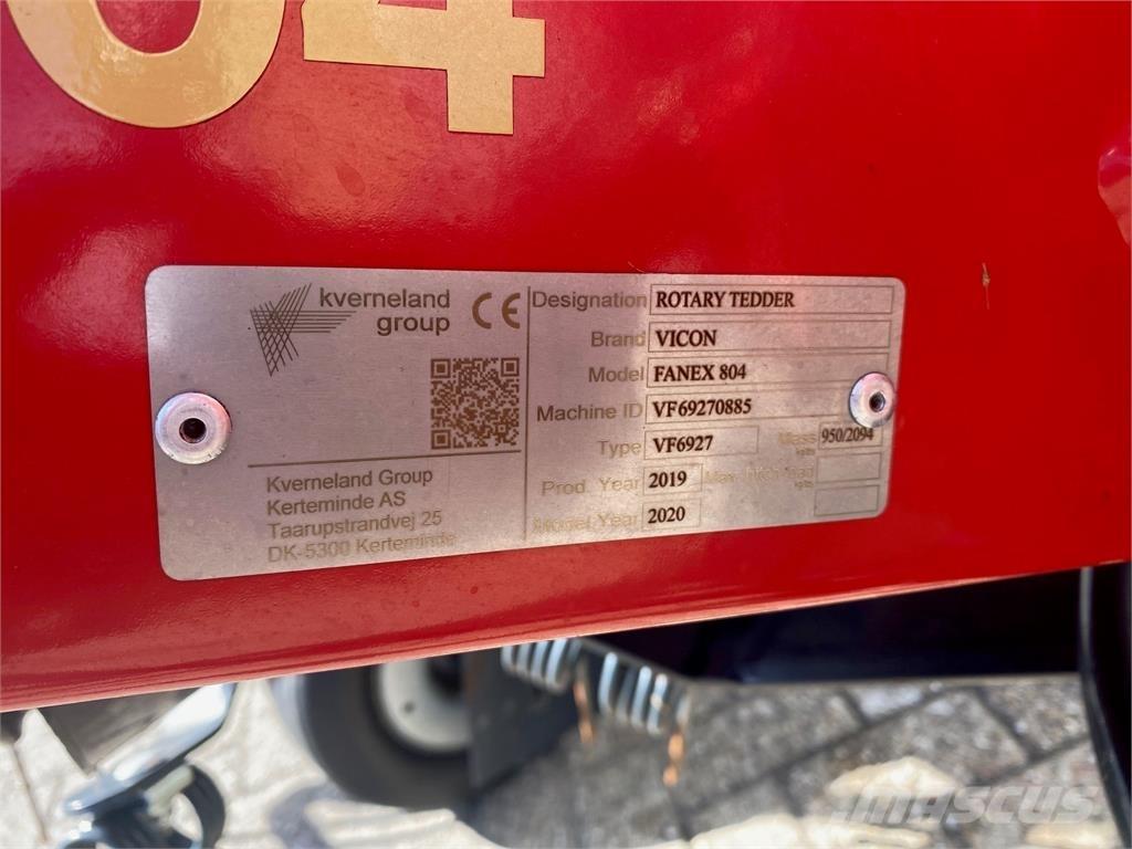 Vicon Fanex 804 Schudders