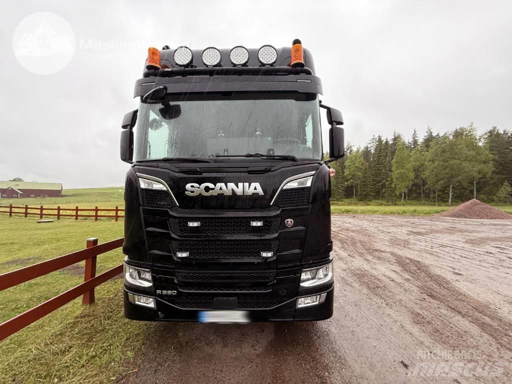 Scania R 580 Hout-Bakwagens