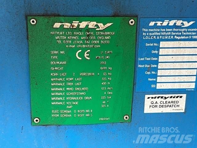 Niftylift HR 21 D E Knikarmhoogwerkers