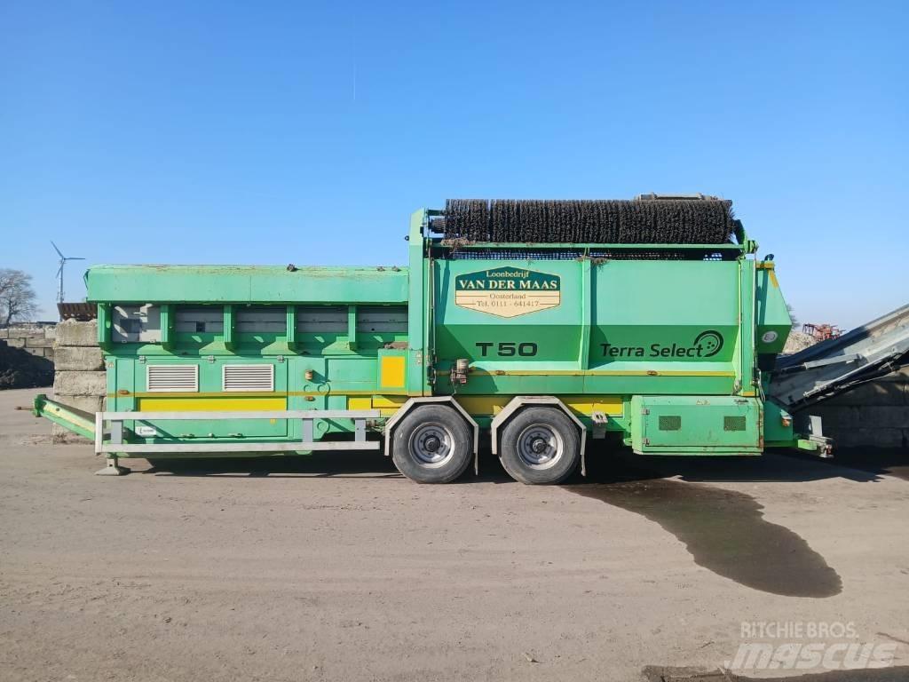 Terra Select T50 Mobiele zeefinstallaties