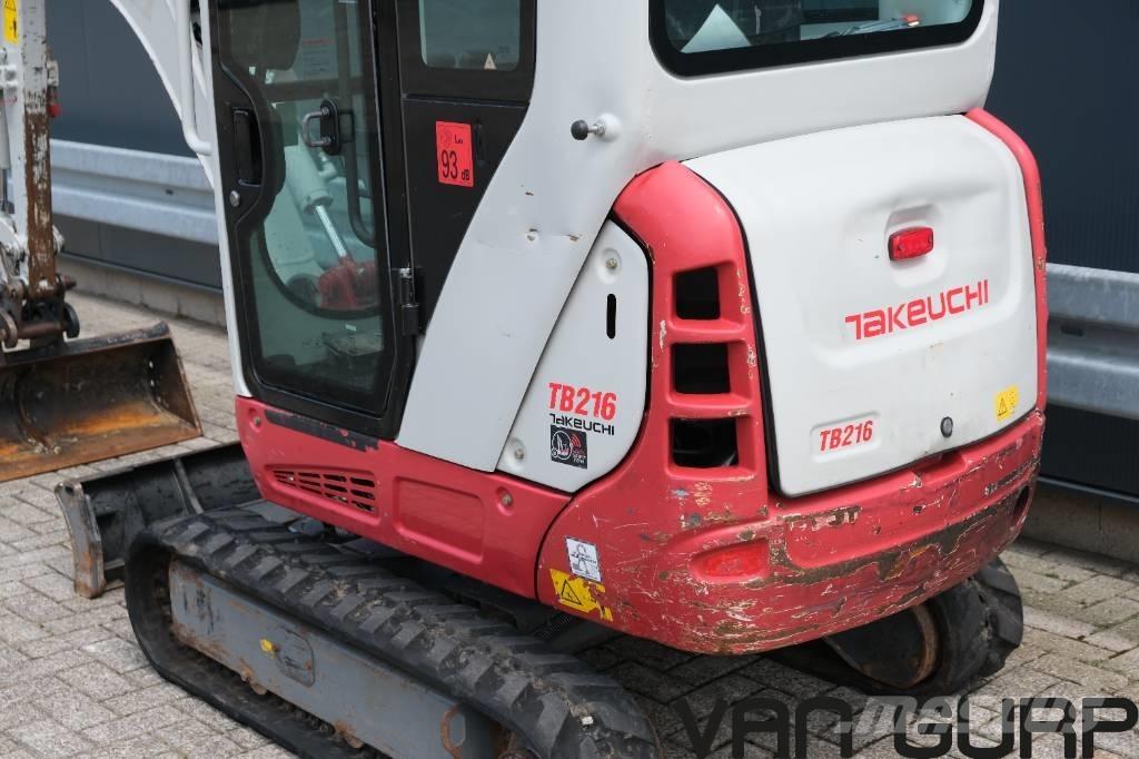 Takeuchi TB216 | 2018 Minigraafmachines < 7t