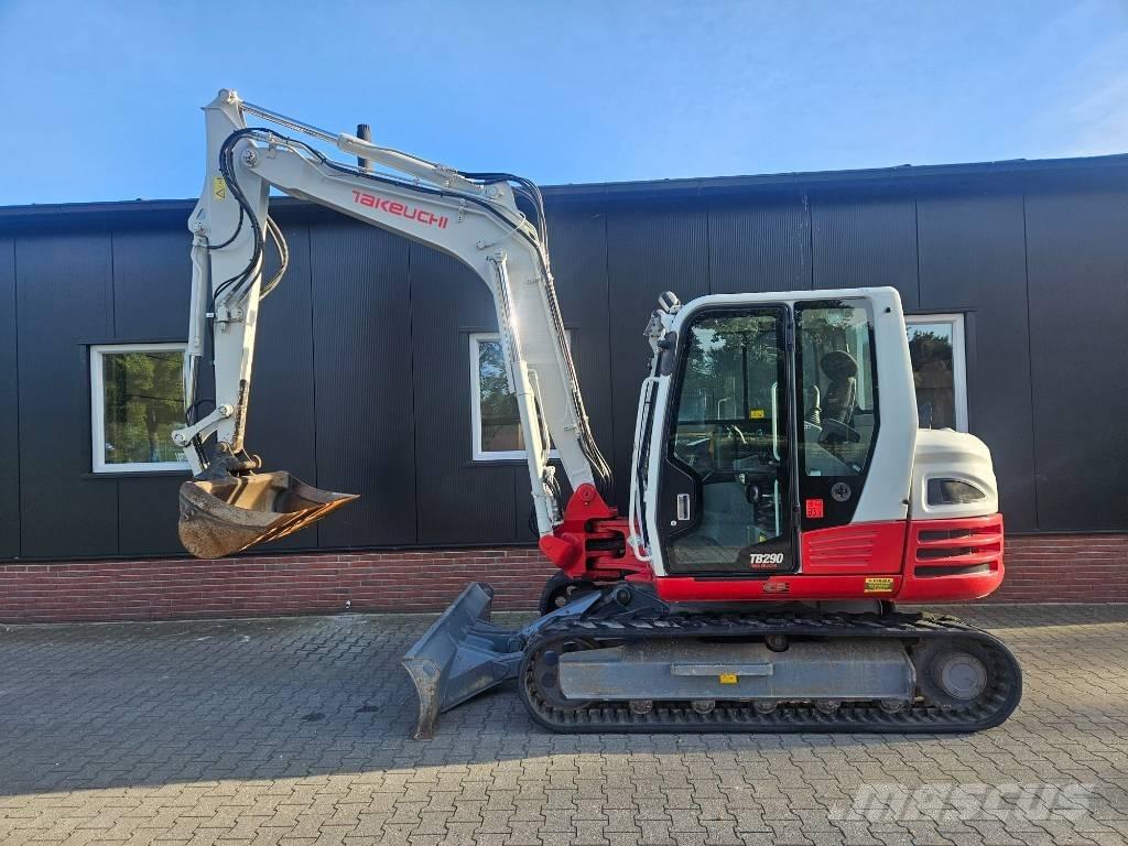 Takeuchi TB 290 Midigraafmachines 7t - 12t