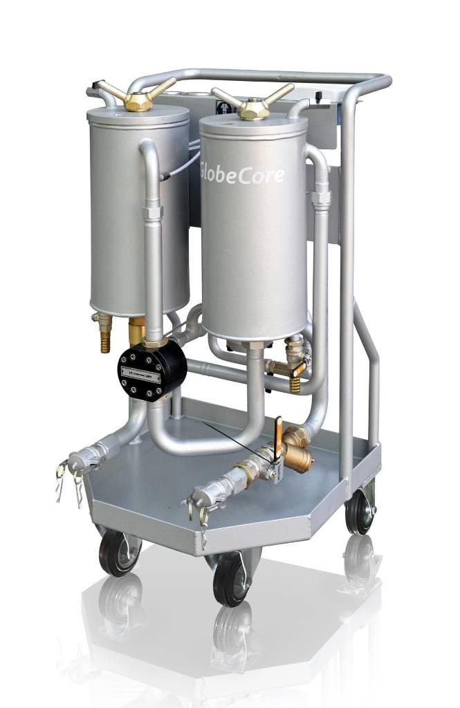  Globecore CMM-4 Gasopslag en toevoerapparatuur