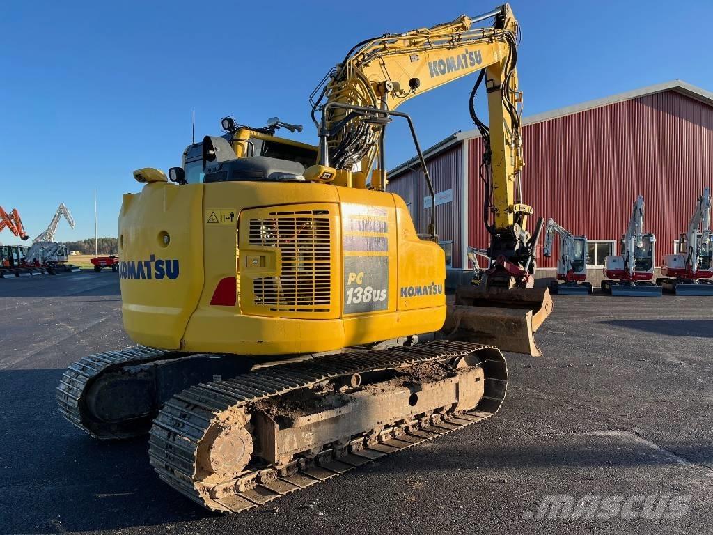 Komatsu PC 138 US-11 Rupsgraafmachines