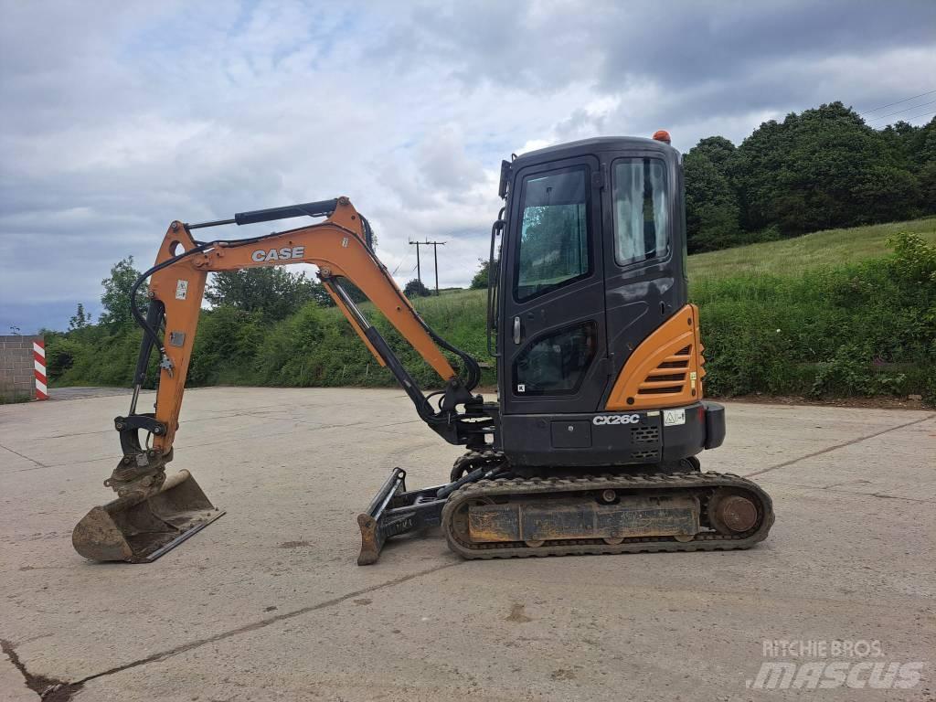 CASE CX 26 C Minigraafmachines < 7t