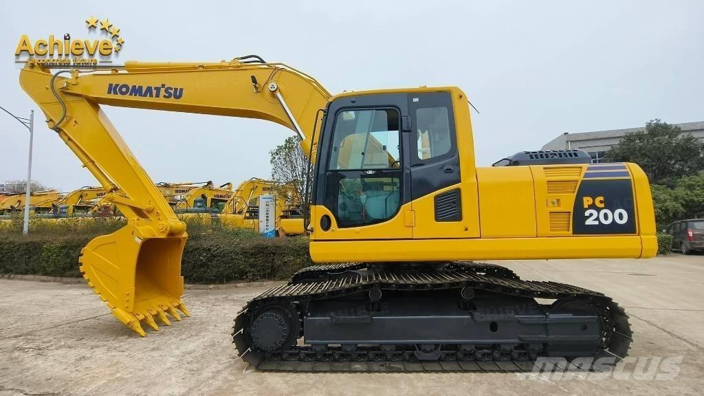 Komatsu PC 200 Rupsgraafmachines