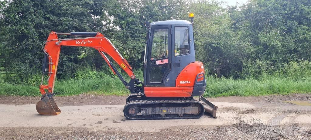 Kubota KX 61-3 Minigraafmachines < 7t