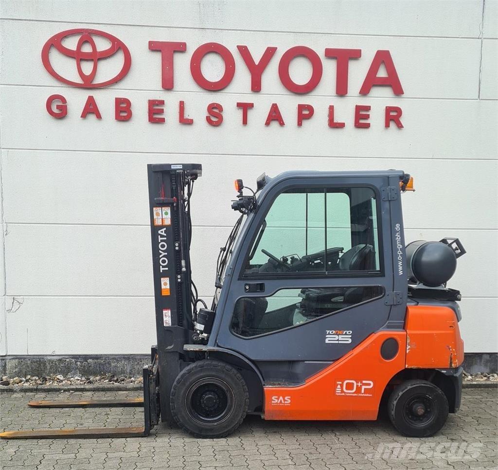 Toyota 02-8FGF25 LPG heftrucks