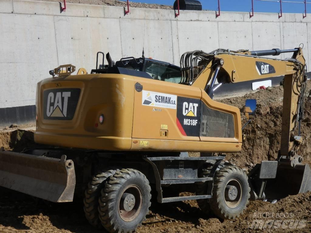 CAT M 318 F Wielgraafmachines