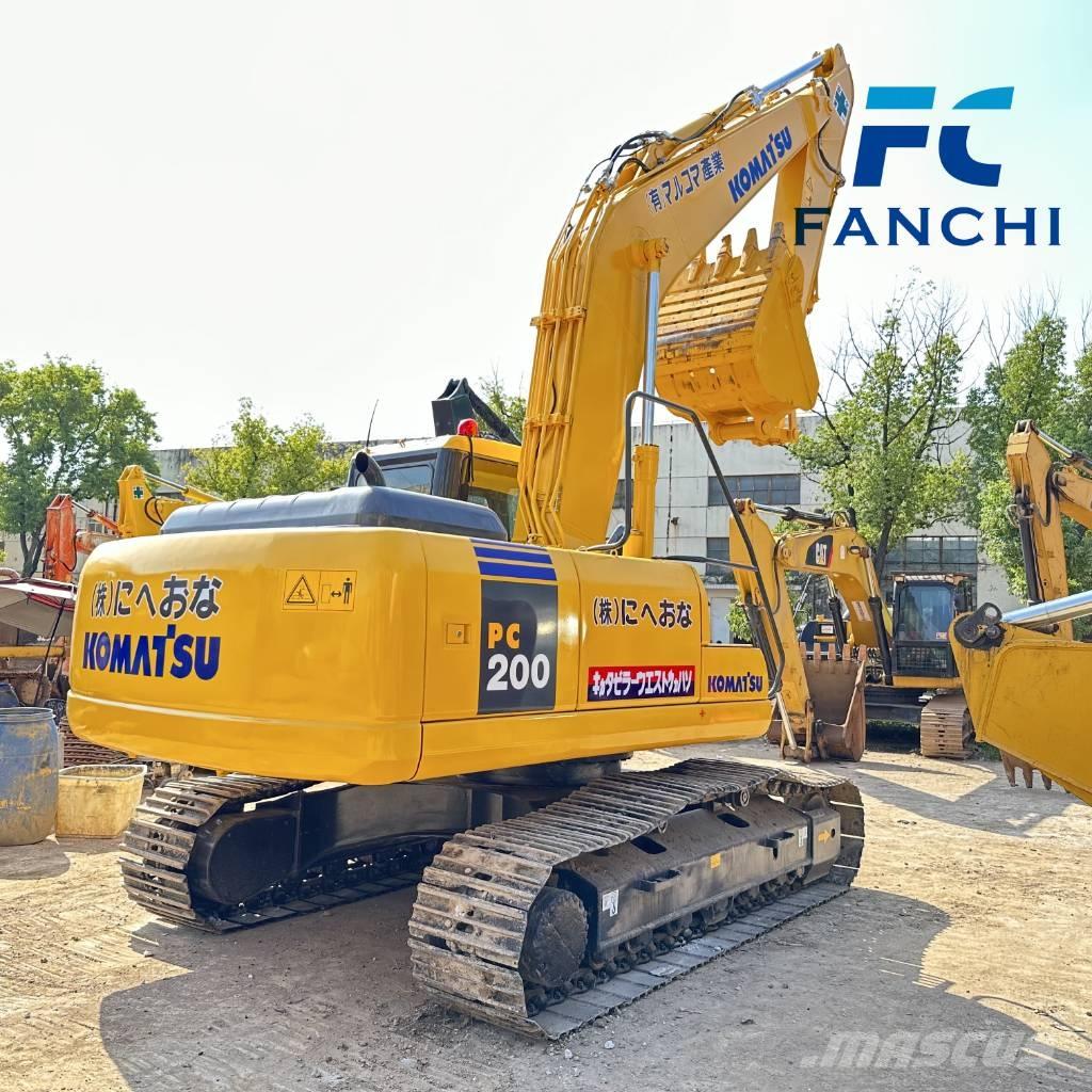 Komatsu PC 200 Rupsgraafmachines