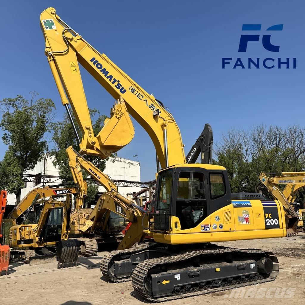 Komatsu PC 200 Rupsgraafmachines