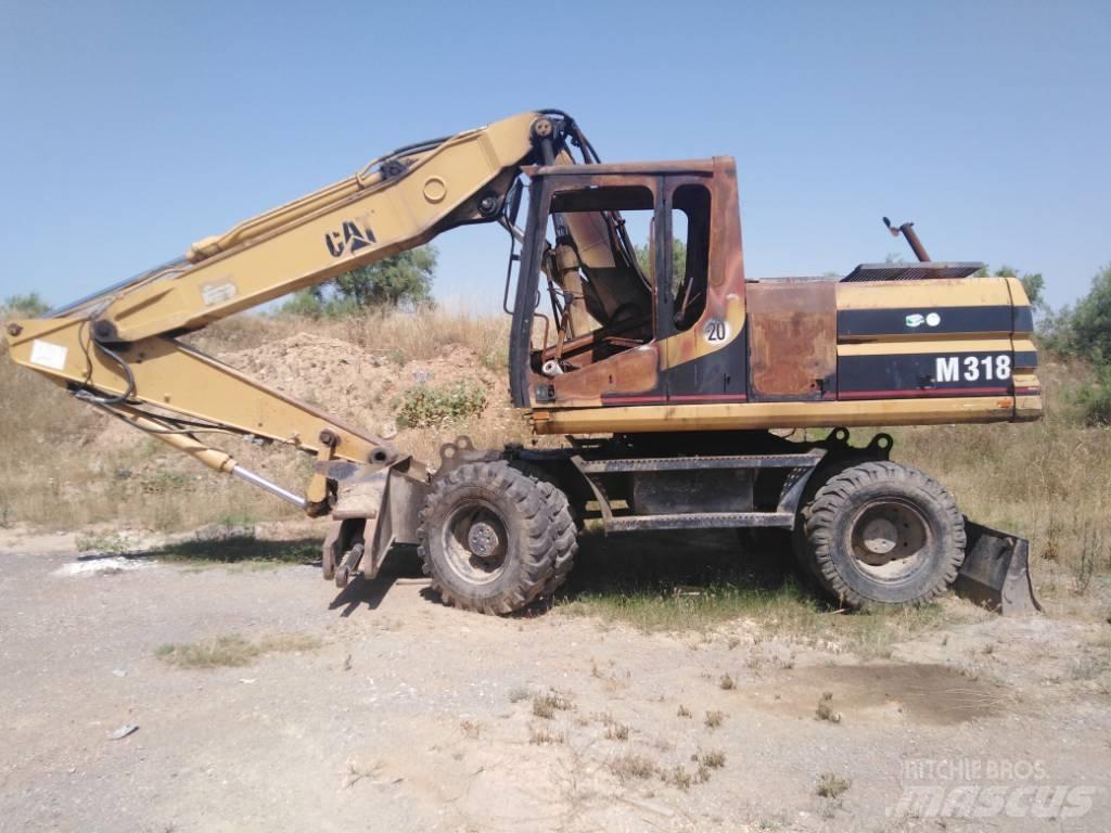 CAT M318 parts M 318 Wielgraafmachines