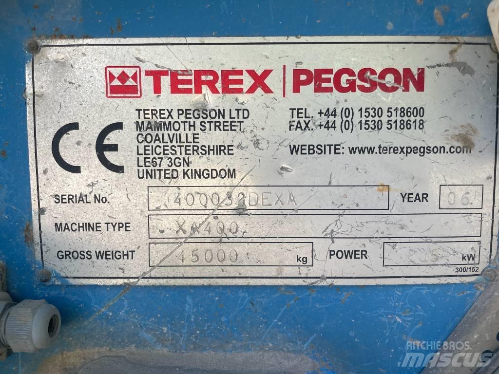Terex Pegson XA 400 Mobile crushers