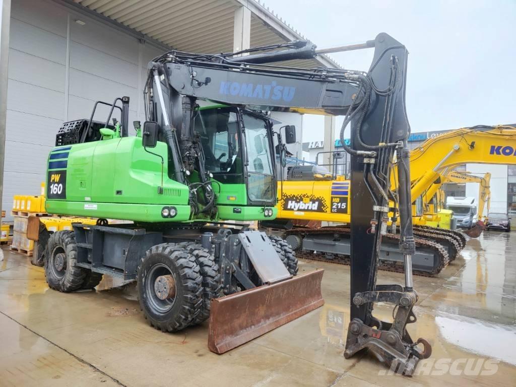 Komatsu PW 160-11 Wielgraafmachines