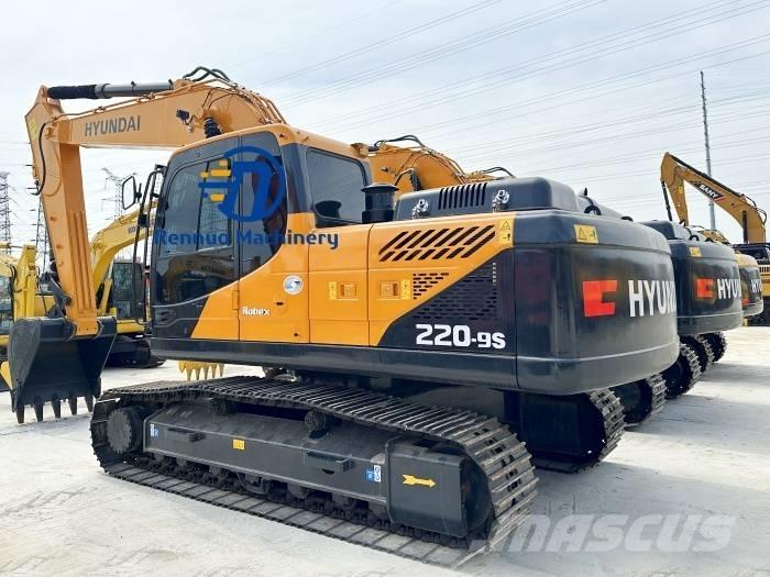 Hyundai R220LC-9S Rupsgraafmachines