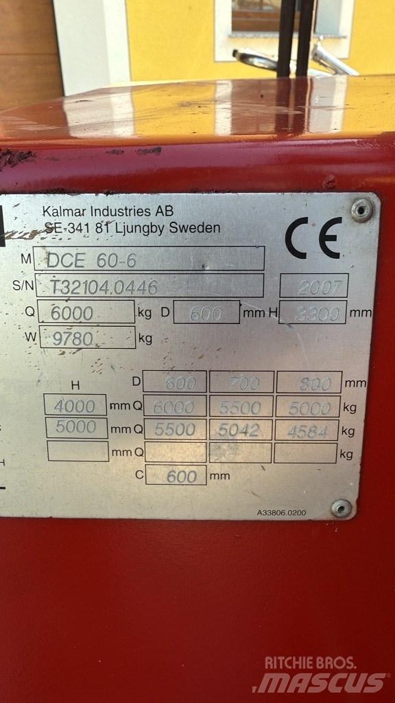Kalmar DCE 60-6 Diesel heftrucks