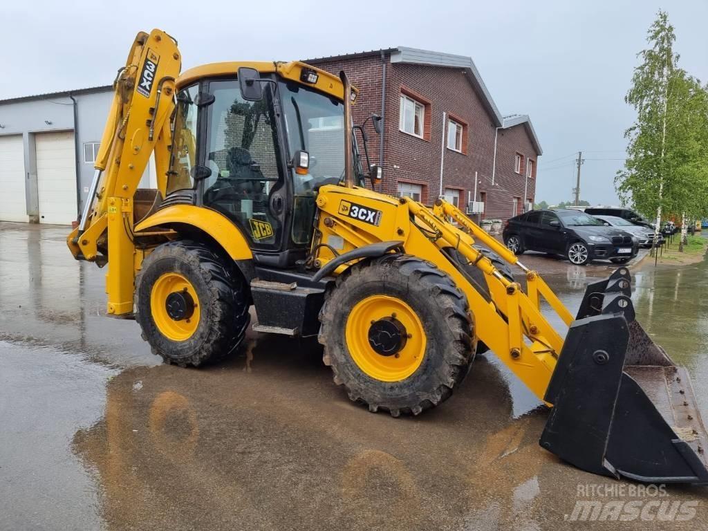 JCB 3 CX Super Graaf-laadcombinaties
