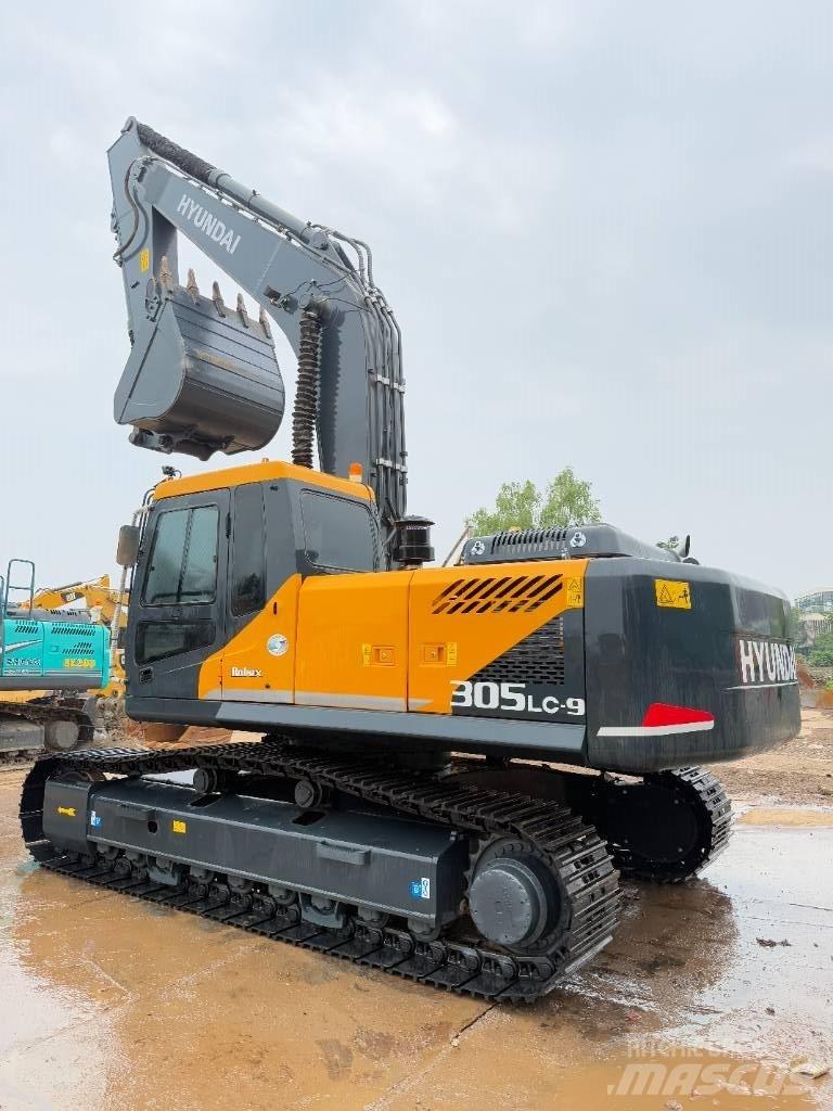 Hyundai 305-9T Rupsgraafmachines